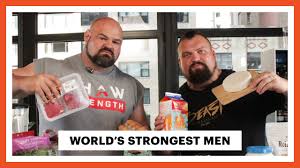 Everything The Worlds Strongest Men Eat In A Day Eat Like Mens Health
