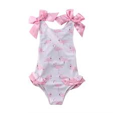 Pick from a range of. Cute Swimsuit Baby Girls Bowknot Back Cross Swimwear Flamingos One Piece Bathing Suits Summer Tulle Tutu Swimming Costume Buy At The Price Of 4 42 In Aliexpress Com Imall Com