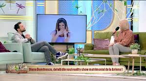 În trecut, ea a prezentat emisiunea mireasa, de la antena 1. Diana Dumitrescu Detalii Din Noul Reality Show Matrimonial Antena 1