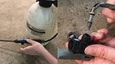 Mine only shoots a straight stream. Garden Sprayer Fix Youtube
