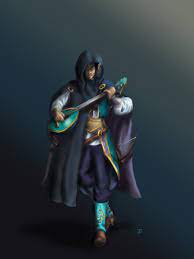 Sarien Marivaldi Half Elf Bard Character Art Dnd Characters