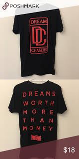 It really hurt me when they killed shaddy i was locked down in my cell and i had to read about it and when they killed diddy, left him out in philly we was young and gettin' money, man we used to run the city we was rockin' all them shows, fuckin' all them hoes and when they killed darryl, renee had to see him froze on the ground downtown, i can. Dream Chasers Meek Mill Shirt Size Small Shirts Cool Shirts Shirt Size