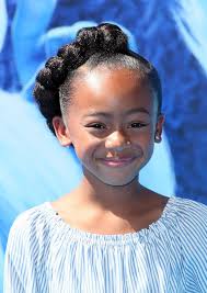 Silky and straight hair can be achieved on girls of 9 or 10 years old. 15 Easy Hairstyles For Black Girls Natural Hairstyles For Kids 2021