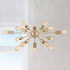 Shop sputnik pendant lighting at lumens.com. Hemingson 33 Wide Gold 15 Led Sputnik Pendant Light 33g38 Lamps Plus