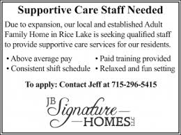 That's exactly what we guarantee at signature home services — and have been guaranteeing since 2003. Supportive Care Staff Jb Signature Homes Llc