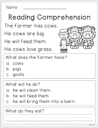 Free Reading Comprehension Reading Comprehension Reading Comprehension Worksheets Comprehension Worksheets