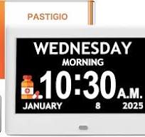 Amazon.com: 2025 NEW, Digital Clocks, 7'' Dementia Clock ...