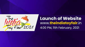 The india toy fair 2021: Launch Of The Website Of The India Toy Fair 2021 Youtube