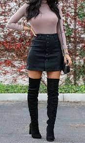20 Most Cute Women Fall Outfits 2019 Cute Skirt Outfits Fall Outfits Women Winter Skirt Outfit