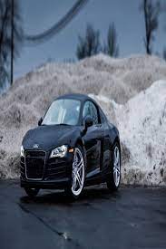 Audi R8 Black Hd Wallpaper 1080p 640x960 Wallpaper Teahub Io