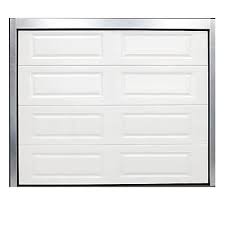 We have a highly diligent team of technicians who strive to fix any garage door related problems in la porte, tx. Porte De Garage Sectionnelle A Cassettes Blanche L 240 X H 200 Cm Pre Montee Castorama