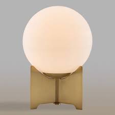 Not my usual style at all and i would have hated it when i was younger. Frosted Pearl Mid Century Table Lamp World Market