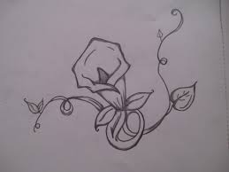 Morning Glory Flower Tattoo Drawing By Artistgirl99 Dragoart Com