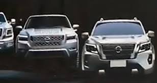 Burlappcar 2021 Nissan Frontier Next To The New Navara