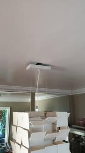 The junction box cover and the light cover have about 14 inches of ceiling between them. How Do I Cover The Gap Between The Box And The Fixture Electricians