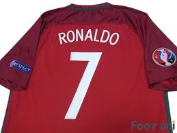 A photographic history of over 50 different portugal shirts from 1960 right up to 2022. Portugal Euro 2016 Home Shirt 7 Ronaldo Online Store From Footuni Japan