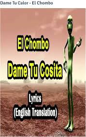 Dame Tu Cosita English Translation Lyrics Of English Songs Spanish Songs Song Hindi