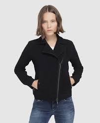 Black wool jacket size 12 (l). Armani Exchange Women S Black Biker Jacket Armani Exchange Fashion El Corte Ingles