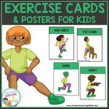 I was recently on a hike with a friend and she asked why are people always saying the kids in her class need more core. Exercise Cards Posters For Kids Curated By Https Www Rightbraineducationlibrary Com Kidsexer Card Workout Exercise Cards Kids Exercise For Kids