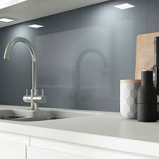 Brushed aluminum mosaic wall tile backsplash (9 sq. Alusplash Splashback Petrol Blue Wickes Co Uk
