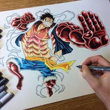 Luffy badass & luffy gears iv <3 amélioration progressive. Fellipe Matheus å†™çœŸ Fellipes7ven Fotos E Videos Do Instagram One Piece Drawing Manga Anime One Piece One Piece Manga