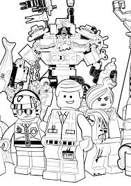 Each characters that shows up in the movie can be found in the following printable images. The Lego Movie Coloring Pages Coloring Home
