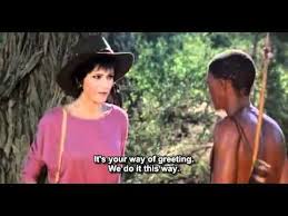 Like and share our website to support us. The God Must Be Crazy Ii Greeting Adaptation The Stranger Movie Funny Gif God