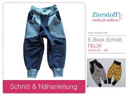 Der schnitt ist perfekt für. Schnittmuster Pumphose Wendehose Unisex Felix Gr 62 104