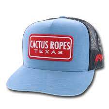 Hooey Cactus Ropes Patch 5 Panel Blue Black Hat Statelinetack Com Hooey Hats For Men Hats