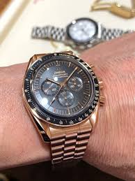 オメガ ブティック限定販売の 『スピードマスター・ゴールドモデル』 実機レポート by haru | BLOG |  WatchMediaOnline(ウォッチ・メディア・オンライン) 時計情報サイト