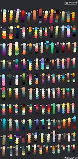 Massive Color Palette By Minionwolf711 Deviantart Com On Deviantart Color Palette Color Theory Color