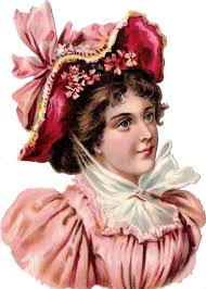 Pin Op Victorian Ladies Flowers