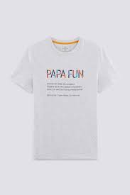 Tee Shirt Imprime Devant Papa Fun Homme Jules T Shirt Vetements Homme Pull Homme