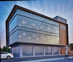 Office Design Exterior Facades Retromoda In 2020 Commercial Design Exterior Facade Architecture Design Architecture Building Design