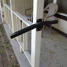 From glass panels to wrought find ideas and inspiration in these photos that will help you choose the right material for your staircase. Grab Hand Rail For 1 Or 2 Step Wrought Iron Easy Install Free Shipping Ebay In 2021 Pergola Plans Roofs Porch Handrails Outdoor Stair Railing