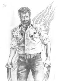 Production wise, this was an editorial decision as it made for easy coloring. Hugh Jackman Sketch From Logan 2017 Hughjackman Logan 2017 Logan Wolverine Xmen Pencilsketch Marvel Comic Wolverine Art Wolverine Marvel Drawings