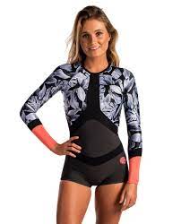 Madison 1mm Long Sleeve Boyleg Spring Wetsuit Womens Spring Suit Wetsuits Springsuits Rip Curl Australia Bekleidung Sportbekleidung Elegantes Outfit