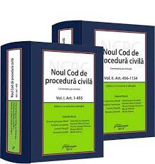 Noul Cod De Procedura Civila Comentariu Pe Articole Editia A 2 A Revizuita Si Adaugita Editura Hamangiu
