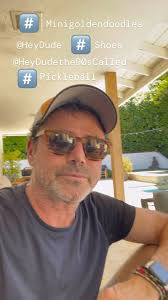 @heydude The best shoes!!! #pickleball #minigoldendoodle