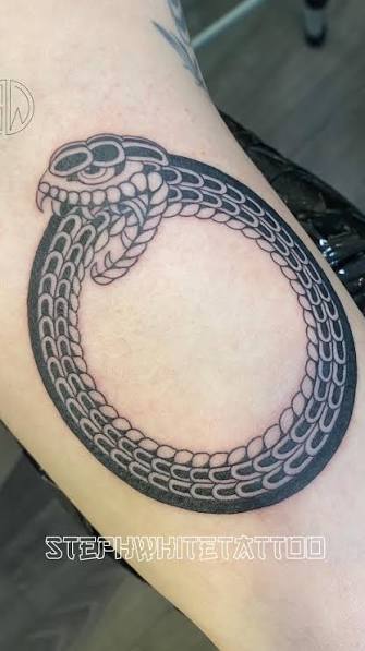 Ouroboros Ring Tattoo