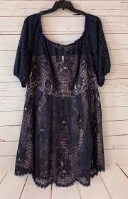 Original Black And Blue Dress Illusion Nwt Chelsea 28 Size 20 Lace Illusion Dress In Navy Blue Chelsea28 Illusion Dress Bell Sleeve Velvet Dress Maxi Dress Blue