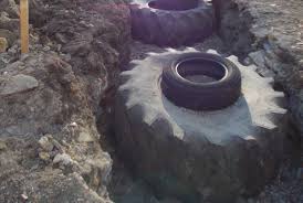 Clifton schooley is a green building professional specializing in insulated rammed earth construction and architectural design in canada and worldwide. Car Tyre Foundations A Low Impact And Affordable Solution Low Impact Living Info Training Products Services