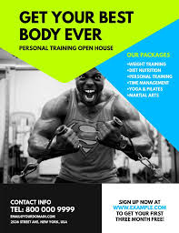 Pin On Fitness Flyer