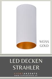 Auch im bad sorgen spots dafür, dass das umfeld samt bewohnern eine gute figur macht. Led Deckenspot Herma 20w Weiss Gold Deckenbeleuchtung Wohnzimmer Beleuchtung Wohnzimmer Decke Deckenbeleuchtung