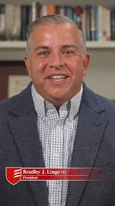 Grove City College President Bradley J. Lingo '00 is ready for his freshman  year