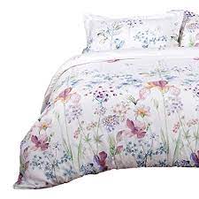We've got amazing savings on floral bedding sets and other hot floral bedding sets deals. Bedsure Printed Floral Duvet Cover Set Queen Full Size White Soft Duvet Cover 3 Pieces Bedding Sets Buy Online In Bahamas At Bahamas Desertcart Com Productid 71342694