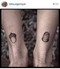 acorn and thimble tattoo acorn tattoo tattoos peter pan tattoo