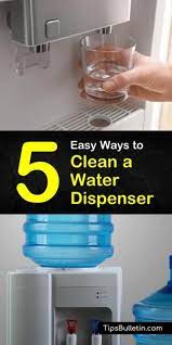 5 Easy Ways To Clean A Water Dispenser Water Dispenser Clean Water Dispenser Cleaning