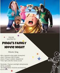 Mary poppins (the original), the goonies looking to marathon the best family movies? Pingus Family Movie Night Pingu S English Cambodia Phnom Penh 26 February 2021