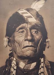 Vintage 1909 Photo: Kaw Nation Chief Wah-shun-gah by George Cornish